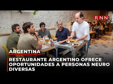 Restaurante argentino ofrece oportunidades a personas neuro diversas