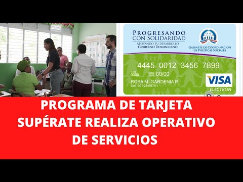 PROGRAMA DE TARJETA SUPÉRATE REALIZA OPERATIVO DE SERVICIOS EN PANTOJA Y LA GUÁYIGA