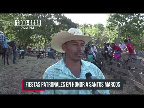 Fiestas patronales en honor a San Marcos - Nicaragua