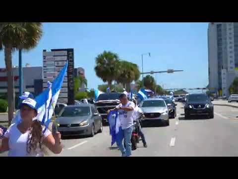 Marcha Desde Miami En Vivo, Protestan Contra La Dictadura