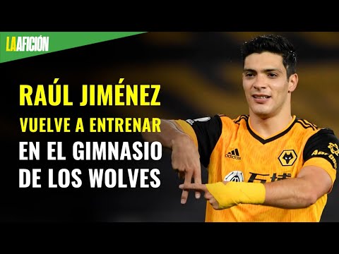 ¡Más cerca del regreso! Raúl Jiménez vuelve a entrenar en el gimnasio de los Wolves