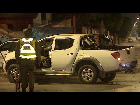 Persecución policial terminó en accidente de tránsito en San Bernardo