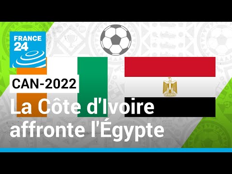 CAN-2022 : la Côte d'Ivoire affronte l'Égypte • FRANCE 24