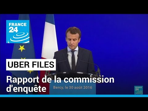 Uber Files : la commission d'enquête relève les liens étroits entre Emmanuel Macron et la plateforme