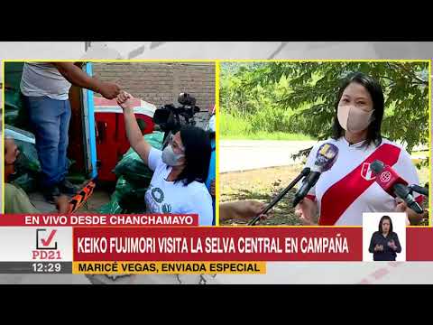 ? Keiko Fujimori visita la selva central en campaña | Latina Noticias