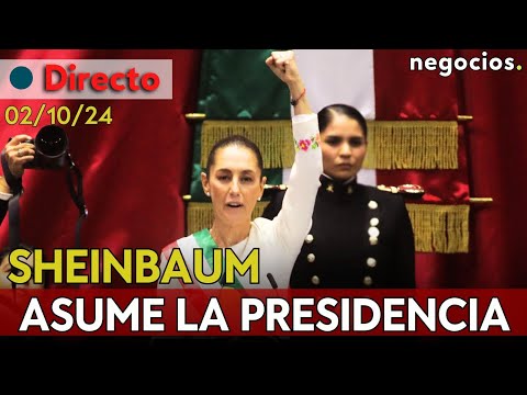 DIRECTO: Claudia Sheinbaum asume la presidencia de México y habla con los medios por primera vez