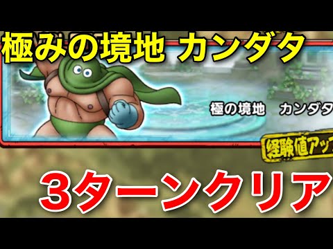 【ドラクエタクト】極みの境地　カンダタ 3ターンクリア
