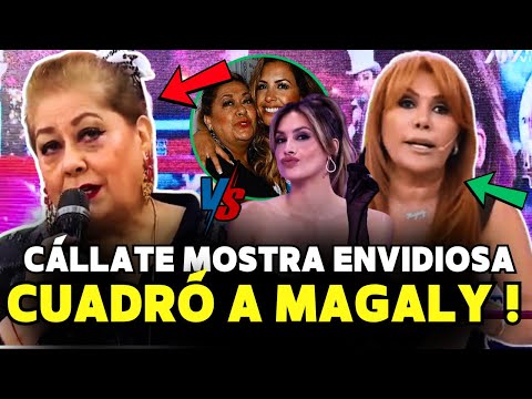 LA SEÑORA MARTHA ENFRENTA A MAGALY MEDINA POR ATACAR A MILET FIGUEROA.