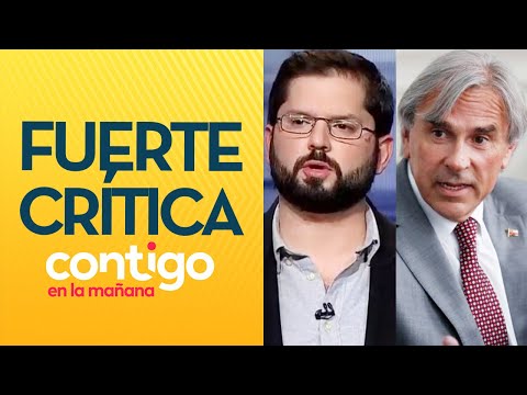 ¡UNA MARIONETA!: La dura crítica de Moreira contra Gabriel Boric - Contigo en La Mañana