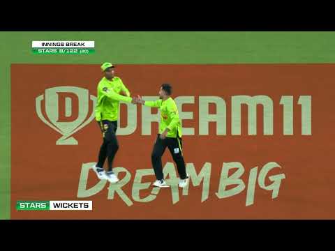 BBL: BOWLED! Sydney Thunder wickets vs Melbourne Stars from match 1 | SportsMax TV