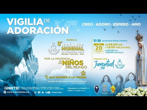 Vigilia de Adoración a Jesús Sacramentado | 20 de Febrero, 2023. ( En Vivo )