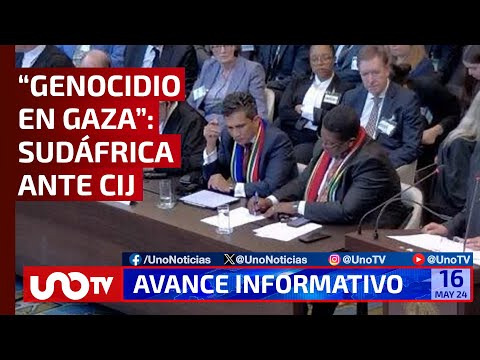 GENOCIDIO EN GAZA, ACUSA SUDÁFRICA ANTE CORTE INTERNACIONAL DE JUSTICIA