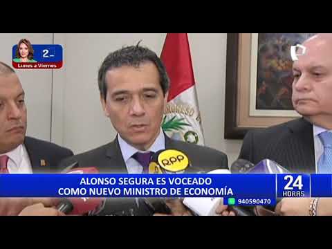 Alonso Segura es voceado como nuevo ministro de Economía tras visitar Palacio de Gobierno