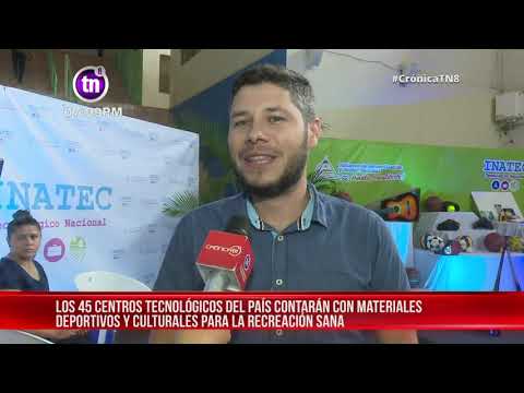 Nicaragua promueve el deporte y la cultura en los Centros Tecnológicos