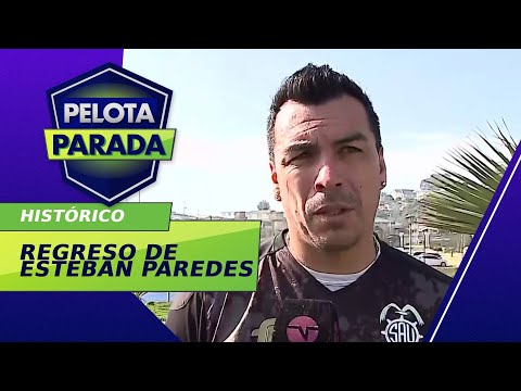 Regreso de un histórico: Esteban Paredes, mano a mano con Pelota Parada