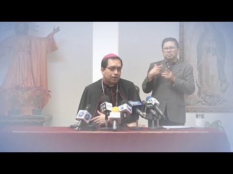 Lectura del Comunicado de Prensa Sr. Arzobispo de San Salvador hoy 28-11-2021