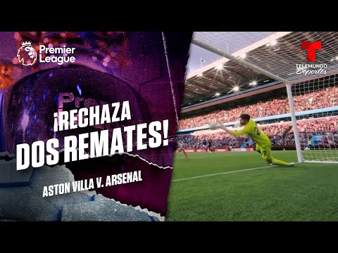 David Raya del Arsenal protagoniza la atajada de la temporada | Premier League | Telemundo Deportes