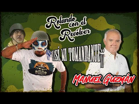 Rolando con el Revólver y Manuel Guzmán