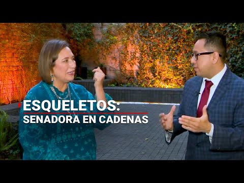 #ESQUELETOS | Xóchitl Gálvez nos platica los detalles de su encadenamiento en el Senado