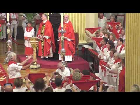 MISA DE 9:00 a.m. 7ª ESCALERA DE SA FERMIN (7 DE JULIO 2024 VIVA SAN FERMÍN )