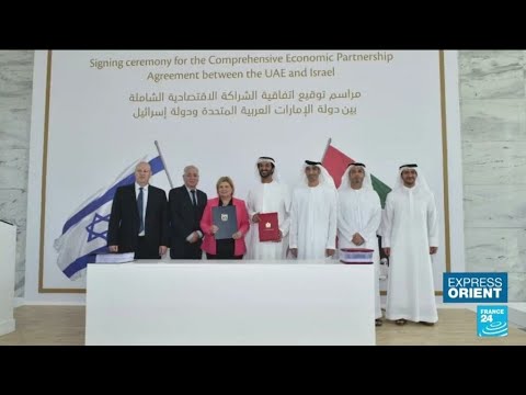 Premier accord historique de libre-échange entre Israël et les Émirats arabes unis • FRANCE 24