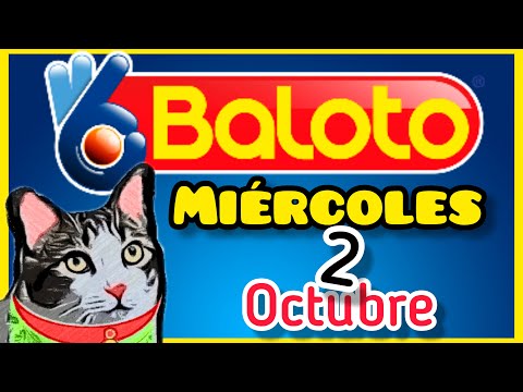 Resultado BALOTO Miercoles 1 de Octubre de 2024