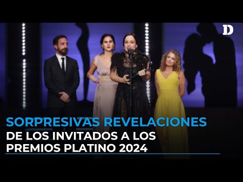 Revelaciones impactantes de los invitados a los Premios Platino 2024 I El Diario