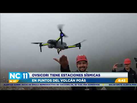 Realizan investigación científica en el Volcán Poás