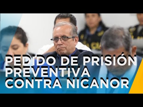 NICANOR BOLUARTE EN VIVO: PEDIDO DE PRISIÓN PREVENTIVA POR EL DELITO DE ORGANIZACIÓN CRIMINAL