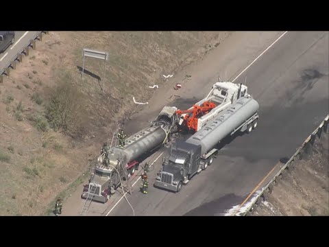Colorado trucking company involved in fiery I-70 crash