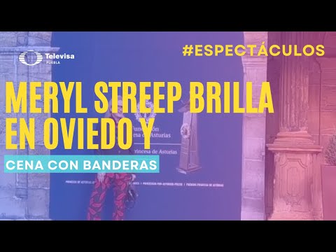 Meryl Streep brilla en Asturias: entre premios, bailes y encuentros con Banderas