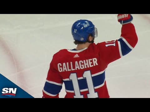 Canadiens Brenden Gallagher Opens Scoring 21 Seconds In vs. Blue Jackets