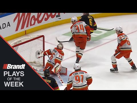 Gibsons Absolutely Ridiculous Robbery Of Canucks Boeser | NHL Plays Of The Week