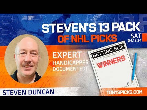 13 FREE NHL Picks and Predictions on NHL Betting Tips for Today, Saturday 4/13/2024