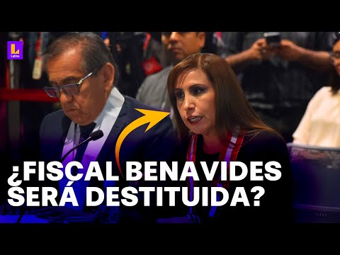 JNJ EVALÚA DESTITUCIÓN DE PATRICIA BENAVIDES