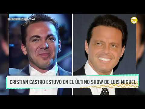 Último recital de Luis Miguel: pasó DE TODO y Cristian Castro se hizo presente ? DPZT ? 21-08-23
