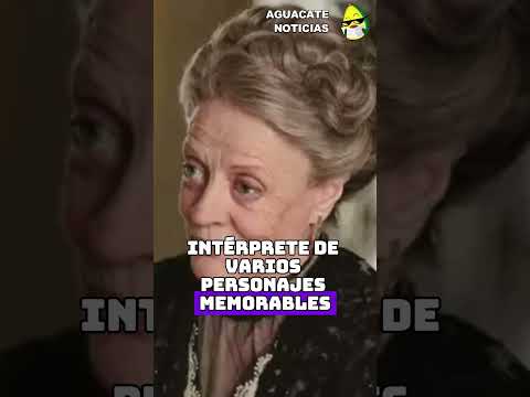 Muere Maggie Smith de Harry Potter #harrypotter #viral #parati #aguacatenoticias