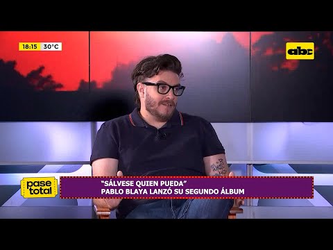 Pablo Blaya lanzó su segundo álbum ’'Sálvese Quien Pueda’'