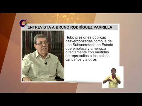 Entrevista a Rodríguez Parrilla sobre impacto que tuvo no invitar a Cuba a IX Cumbre de las Américas