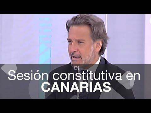 Sesión constitutiva Parlamento de Canarias