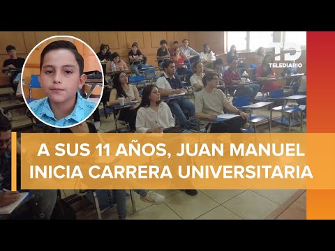 Niño de 11 años inicia carrera universitaria en Facultad de Jurisprudencia de la UAdeC en Saltillo