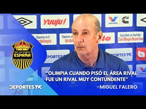 Miguel Falero señala al verdadero culpable de la derrota ante Olimpia y acusa al árbitro