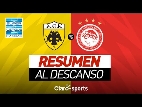 AEK Atenas (0-0) Olympiacos | Medio tiempo | Playoffs - Jornada 2 | Super Liga de Grecia