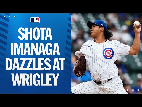 Shota Imanaga delivers another STRONG performance on the mound |  今永昇太ハイライト