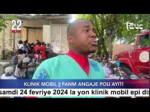 Fanm Angaje pou Ayiti reyalize jounen samdi 24 fevriye 2024 la yon klinik mobil epi disbribiye kit…