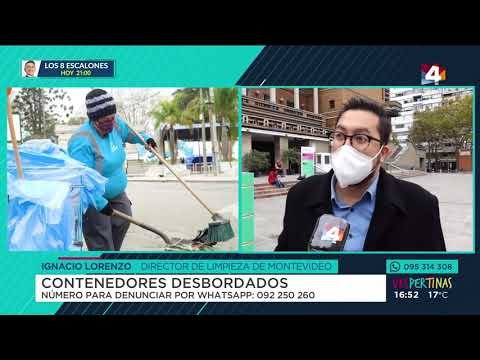 Vespertinas - Montevideo: limpieza y gestio?n de residuos
