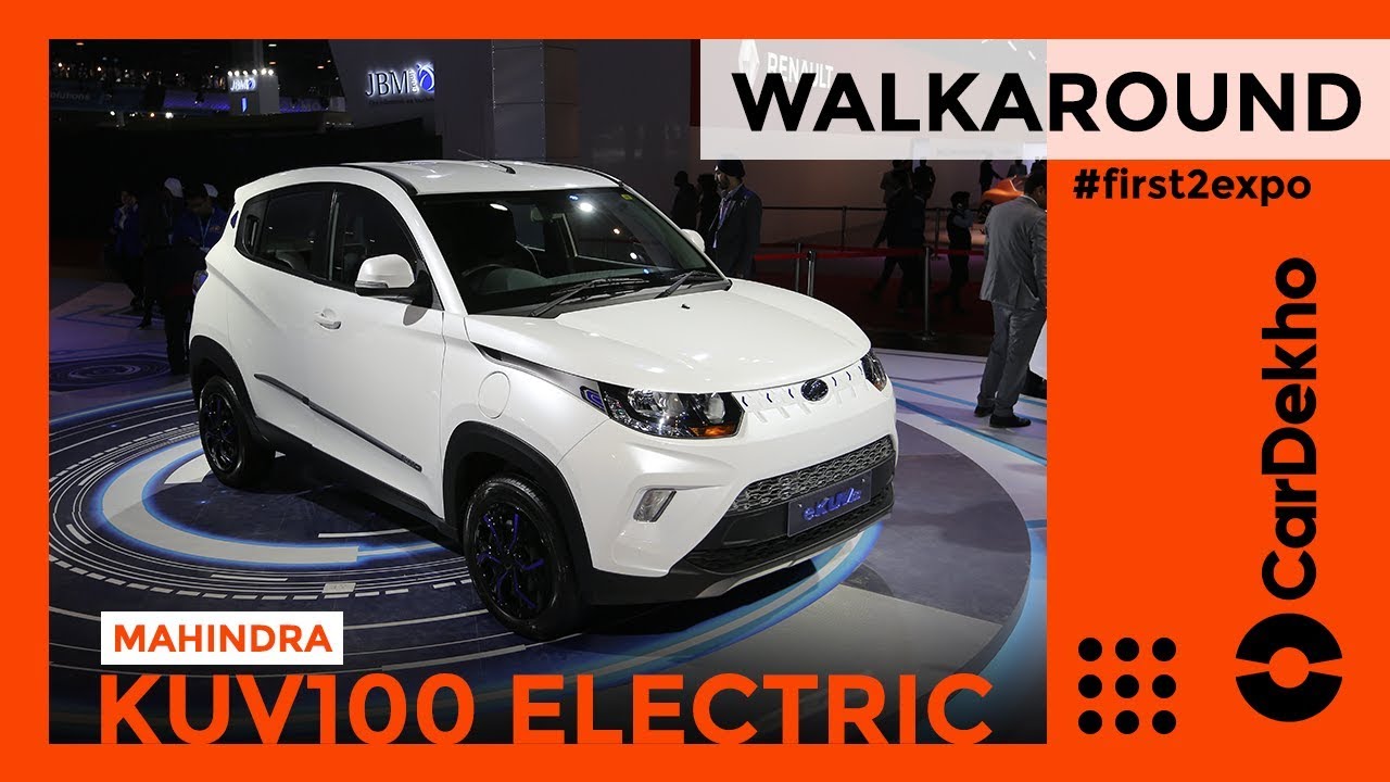 Mahindra e-KUV 100 2020 India Walkaround Review Auto Expo 2020