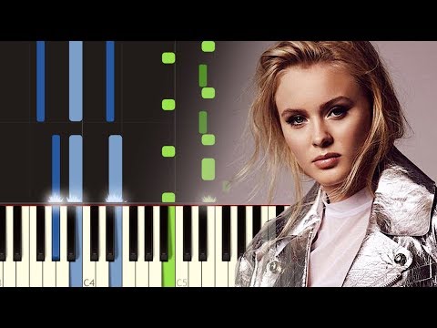 Zara Larsson - Ruin My Life (Piano Tutorial)