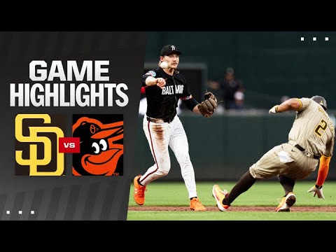 Padres vs. Orioles Game Highlights (7/26/24) | MLB Highlights