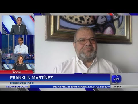 Aram Cisneros y Franklin Marti?nez analizan las micros y medianas empresas en Panama?